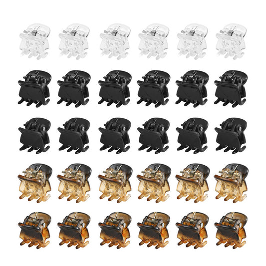 Cross-Border Hot-Selling Mini Small Bangs Clip Princess Hair Small Claw Clip Hairpin Hair Clip Side Braided Hair Accessory - image 1