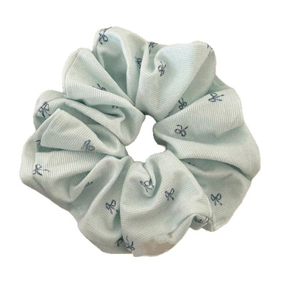 2025 Early Spring Sea Salt Blue High-End Scrunchie, Brightening Lazy Style Hair Tie, New Accessory Scrunchie - image 5