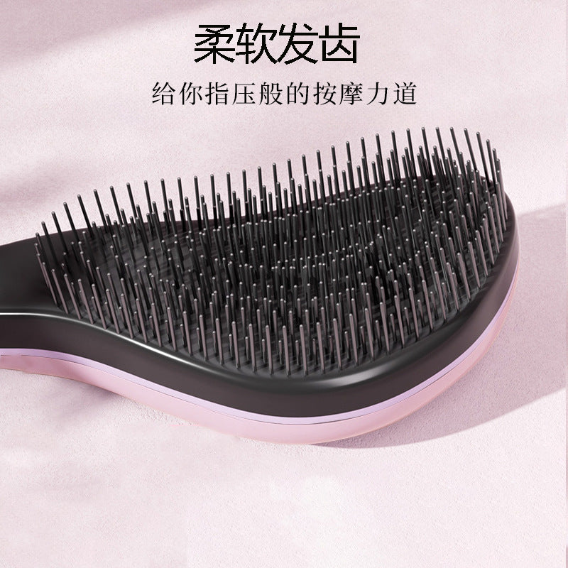 Factory Direct Supply Large Tt Comb Anti-Tangle Hairdressing Comb Princess Smoothing Comb Empress Comb Women's Curly Hair Wig Comb - image 3
