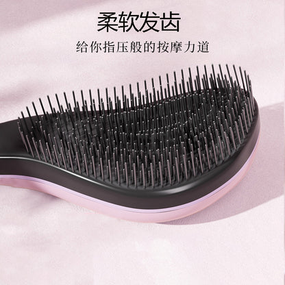 Factory Direct Supply Large Tt Comb Anti-Tangle Hairdressing Comb Princess Smoothing Comb Empress Comb Women's Curly Hair Wig Comb - image 3