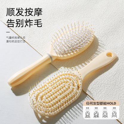 Fluffy Air Cushion Comb Long Hair Comb Set Combination Air Bag Straight Hair Comb Student Dormitory Female Home Curly Hair Massage Comb - image 3