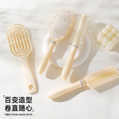 Fluffy Air Cushion Comb Long Hair Comb Set Combination Air Bag Straight Hair Comb Student Dormitory Female Home Curly Hair Massage Comb - image 4