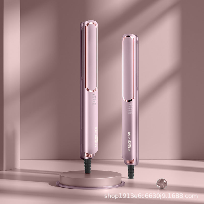 [Exclusive for Old Customers] Sobom Cross-Border Electric Splint Straight and Curling Dual-Purpose Curling Iron Straightening Plate Hair Straightener Export - image 3