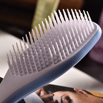 Cross-Border Factory Princess Hair Smoothing Massage Comb for Women with Curly Hair Airbag Comb Anti-Knot Household Air Cushion Comb Tt Comb - image 1