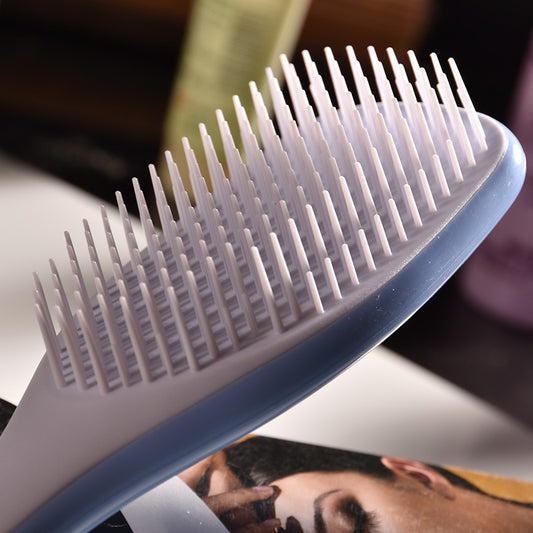 Cross-Border Factory Princess Hair Smoothing Massage Comb for Women with Curly Hair Airbag Comb Anti-Knot Household Air Cushion Comb Tt Comb - image 1