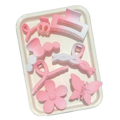 Cross-Border Popular Colorful Set of Hair Clips for Women, High-End Shark Clips, Hair Accessories Wholesale, Luxurious Feel - image 5