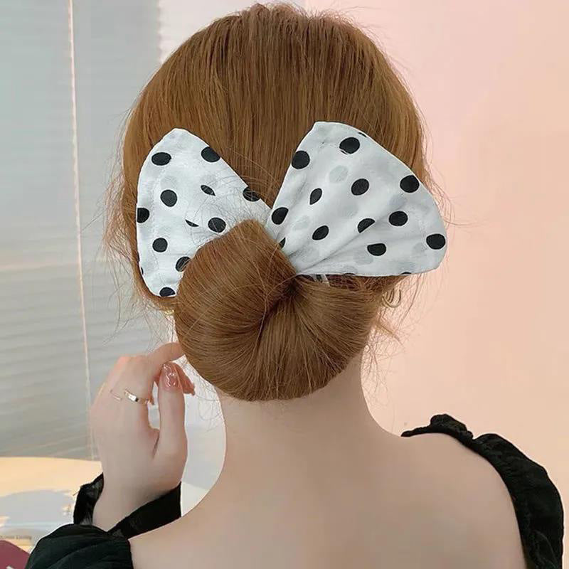 Lazy Twist Clip Hair Styler New Ball Head Bow Hair Styling Headwear Women's Summer Hair Tie Hair Accessories Wholesale - image 3