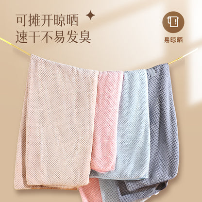 Long Hair Drying Cap for Women, One-Piece, Strong Water Absorption, Quick-Drying, Hair Drying Towel, Large Hair Towel, Cross-Border Wholesale - image 5