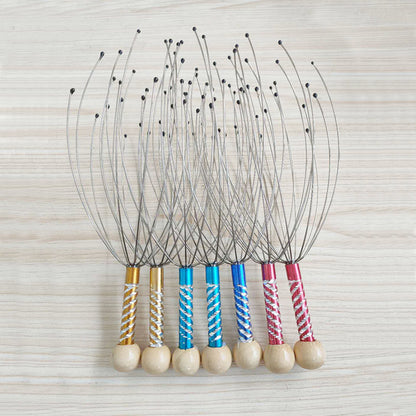 Octopus Head Massager Scalp Scratching Tool Massage Head Claw Head Scratching Tool Soul Extractor - image 3