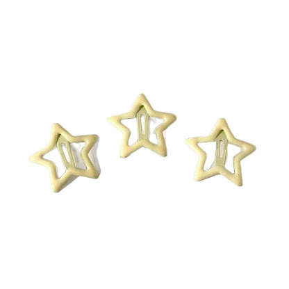 Star Hairpin Women's Hair Trim Side Clip Side Bangs Clip Five-Pointed Star Bb Clip Cute Kidsren's Hairpin Clip Headwear - image 5