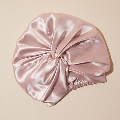 Amazon Silk Nightcap 16/19 Mumi Mulberry Silk Nightcap Women's Chemotherapy Cap Satin Hair Care Cap Cross-Border Wholesale - image 3