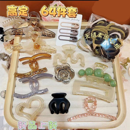 New 2025 Model 67-Piece Set of Hairpins, Hair Accessories, Hairpins, Hairbands, Elegant Hairpins, High Ponytail Hairbands - image 3