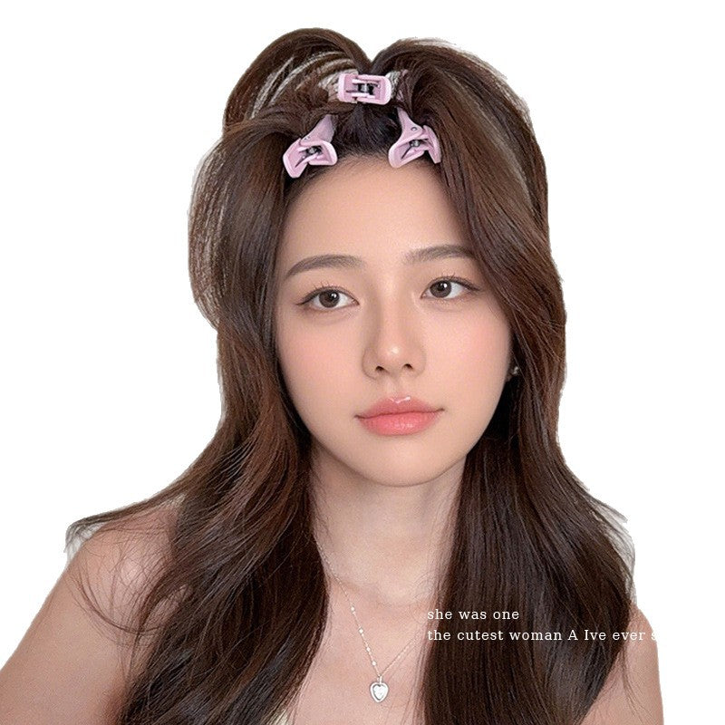 High Crown Hair Root Fixing Fluffy Clip Bangs Positioning Clip Face Washing Makeup Traceless Duckbill Hair Clip for Women - image 5