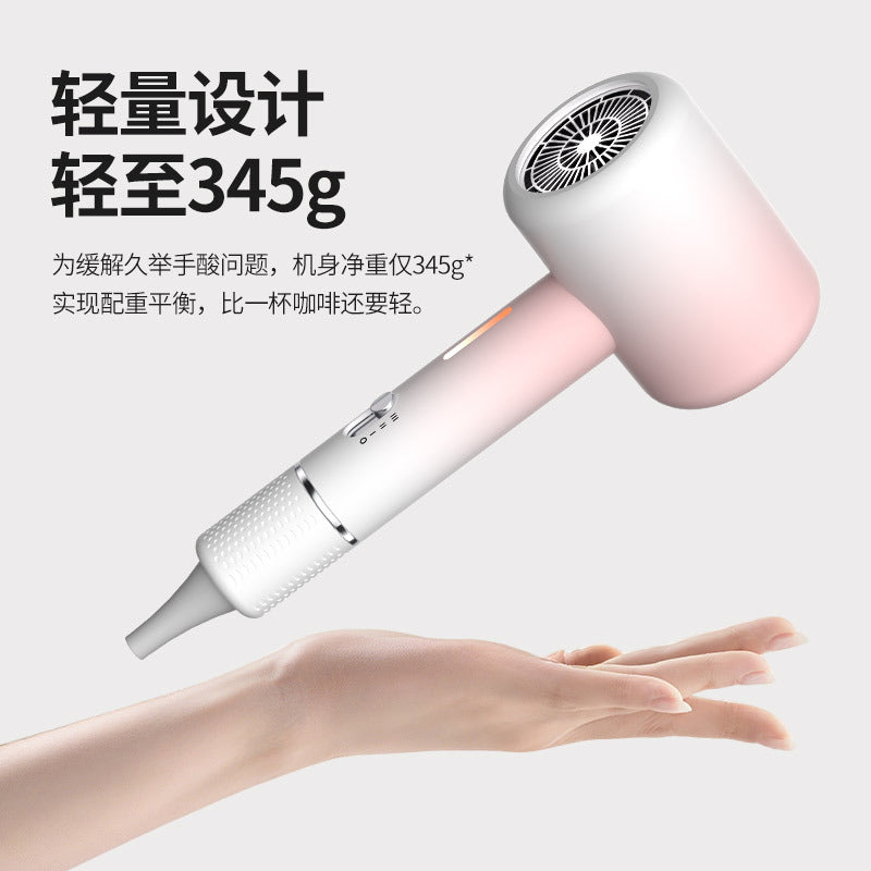 Hair Dryer High-Power Household Portable Hair Care Quick-Drying Hair Dryer Strong Wind Hot and Cold Air Hotel Student Hair Dryer - image 2