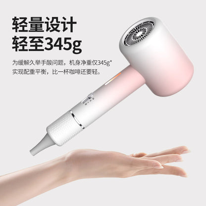 Hair Dryer High-Power Household Portable Hair Care Quick-Drying Hair Dryer Strong Wind Hot and Cold Air Hotel Student Hair Dryer - image 2