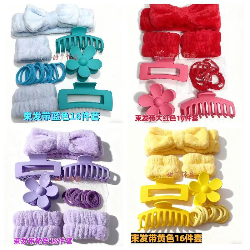 2026 Summer Hot-Selling Colorful Set of Hair Clips, Simple Hairpins for Women, High-End Shark Clips for the Back of the Head, Hair Accessories - image 3