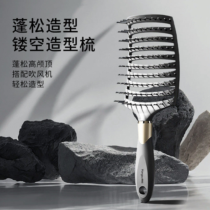 Men's Special Air Cushion Comb for Scalp Massage, Volumizing Hair, and Styling Curly Hair, Small Batch Customization Service - image 3