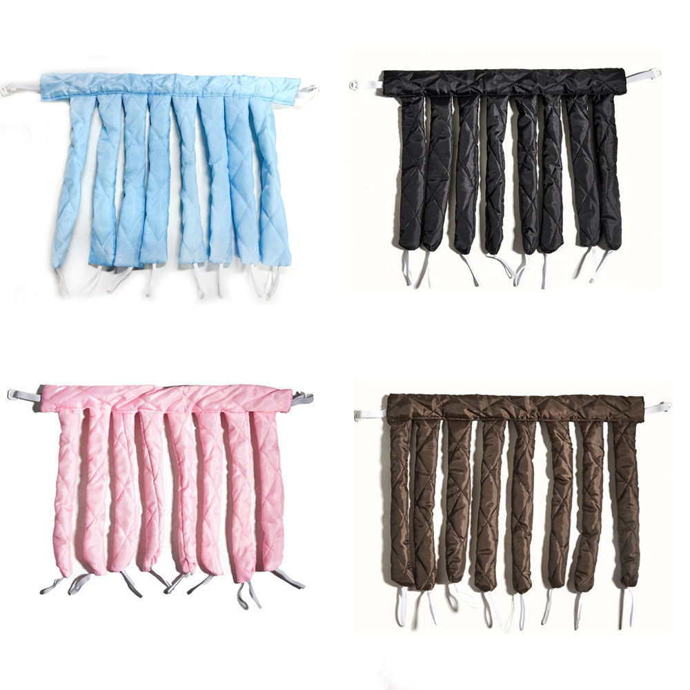 Amazon Hair Band Sponge Curler Eight-Claw Squid Lazy Curling Iron Sleeping Headband Heat-Free Curling Iron Manufacturer - image 1