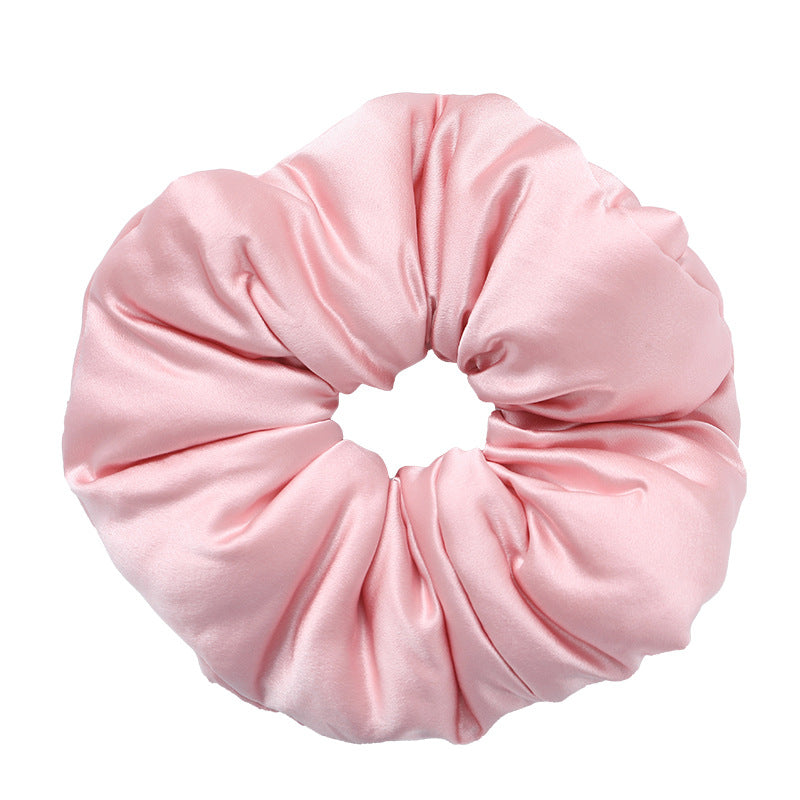 30mm Silk Pillow Hair Tie 9.5cm Mulberry Silk Satin Hair Tie Silk-Filled Hair Tie Hair Accessory Silk for Women - image 5