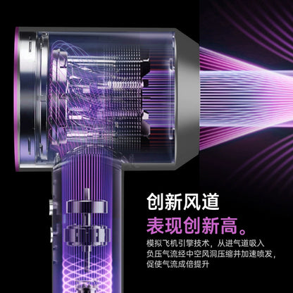 High-Speed Hair Dryer for Hotels, Negative Ion Hair Care, Silent, Quick-Drying, Strong Wind, Bladeless Hair Dryer, Multi-Plug Customization - image 2