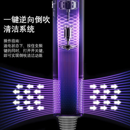 High-Speed Hair Dryer for Hotels, Negative Ion Hair Care, Silent, Quick-Drying, Strong Wind, Bladeless Hair Dryer, Multi-Plug Customization - image 4