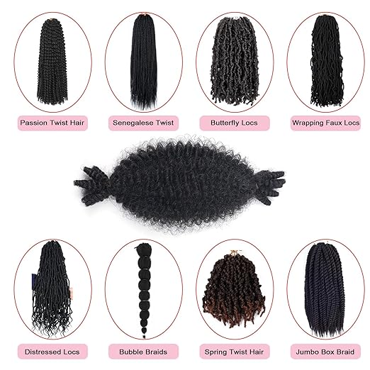 22 Inch Soft Springy Afro Twist Hair