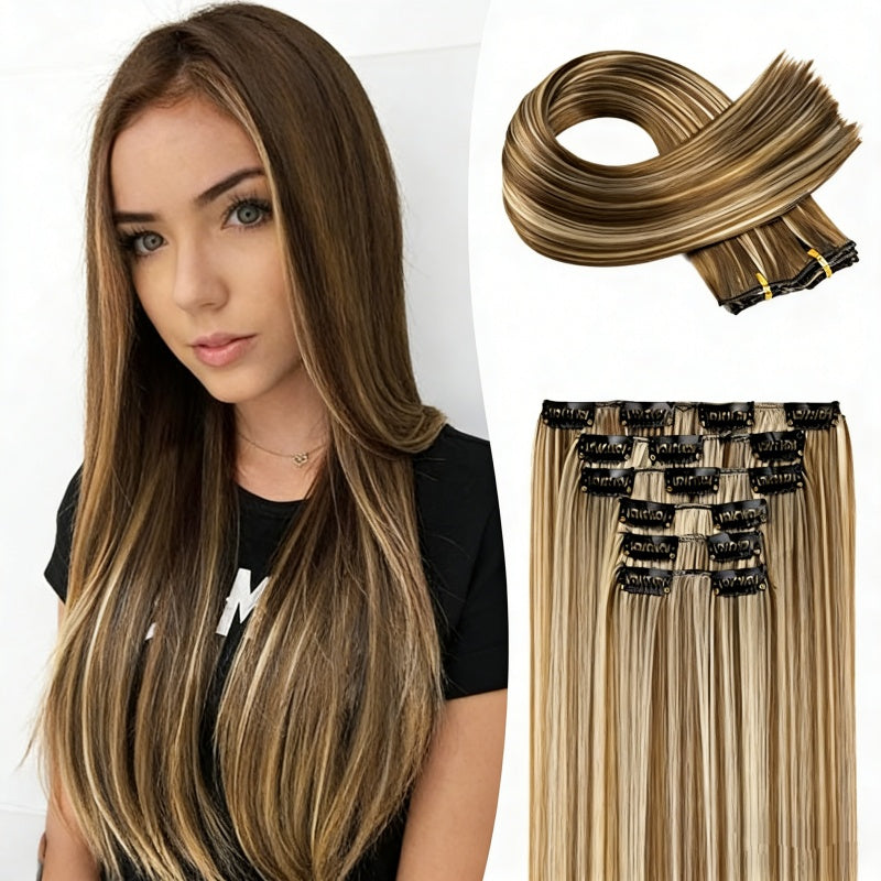 Cool Brown Highlight Hairpiece