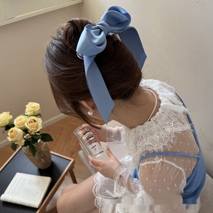 Women's Ballet Ribbon Bow Hair Accessory