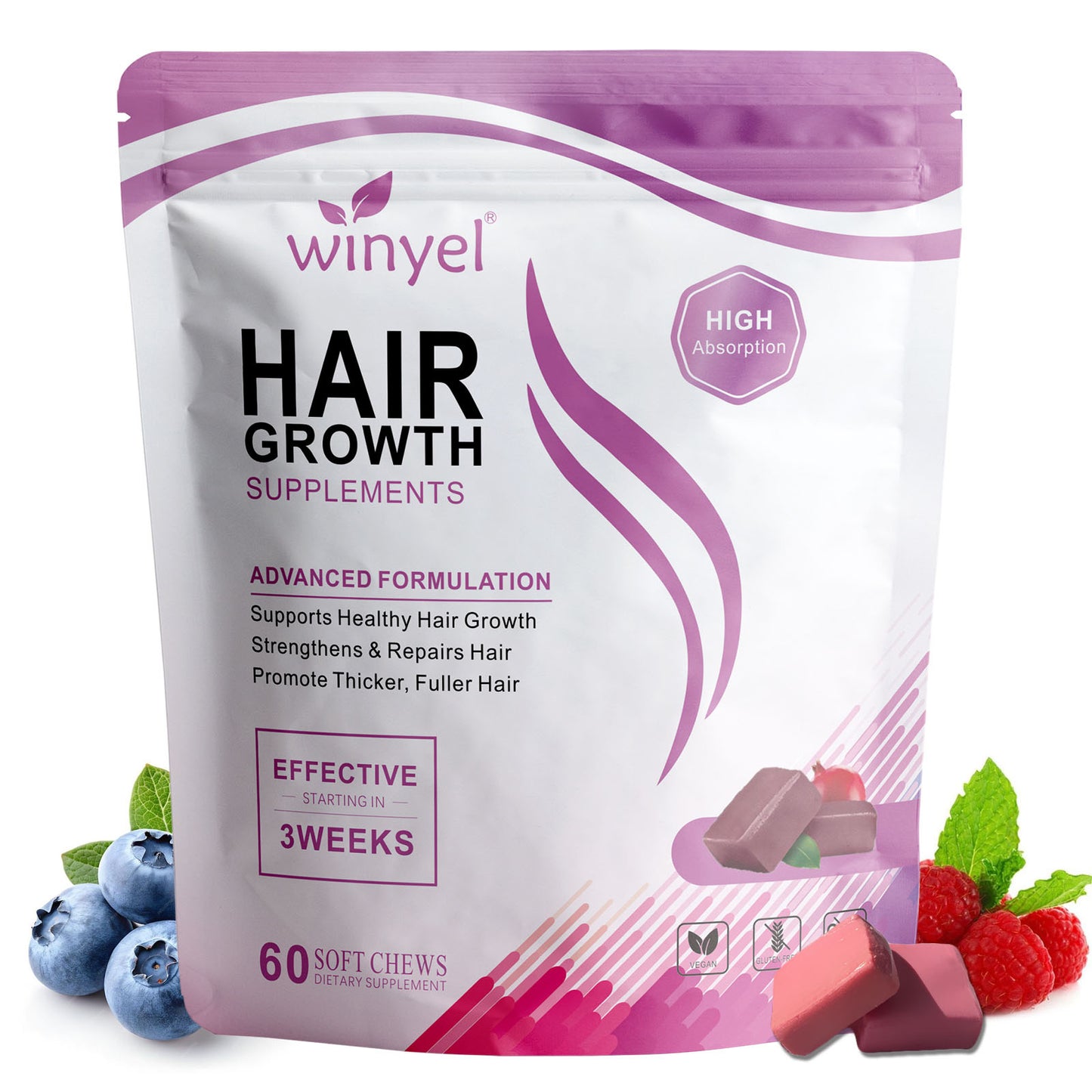 Hair Growth Soft Chewables