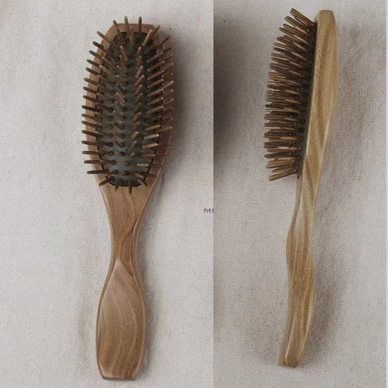 Green Sandalwood Scalp Comb