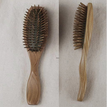 Green Sandalwood Scalp Comb