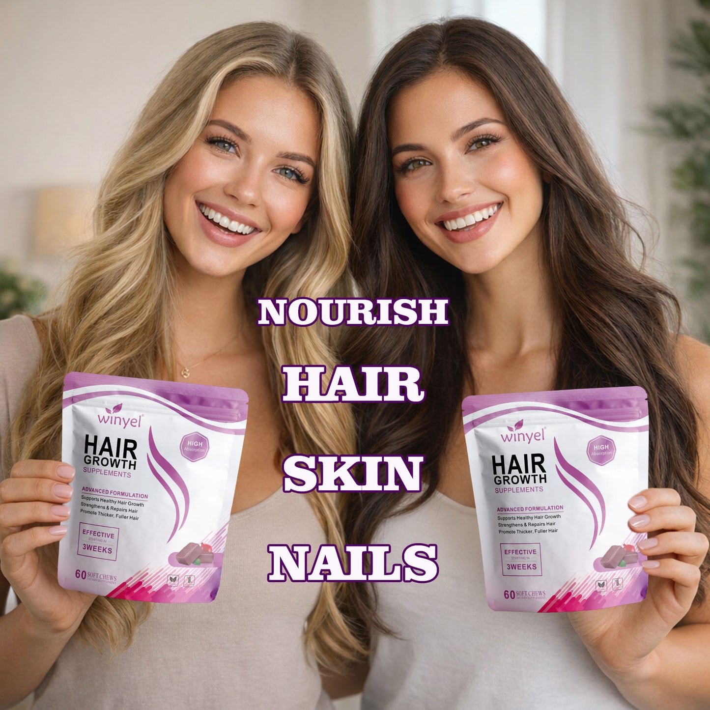 Hair Growth Soft Chewables
