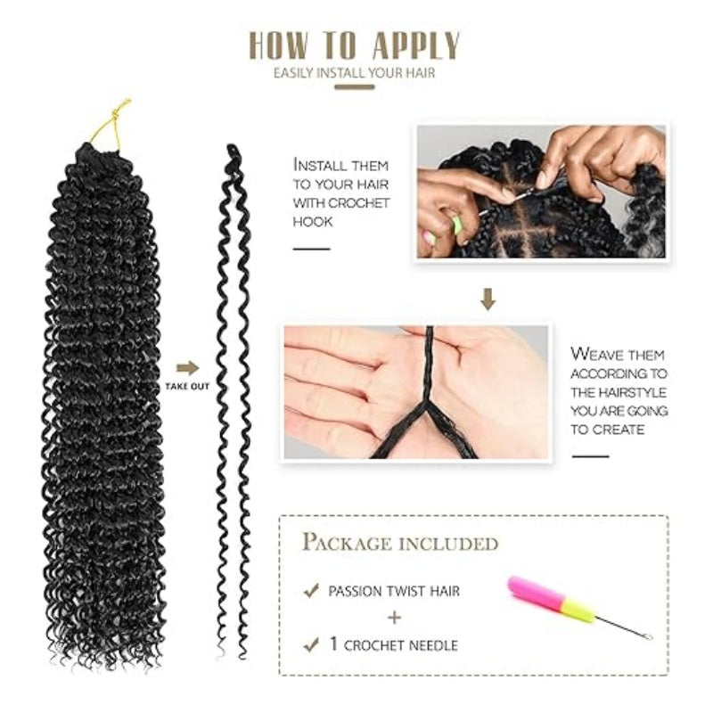 Water Wave Crochet Braiding Hair