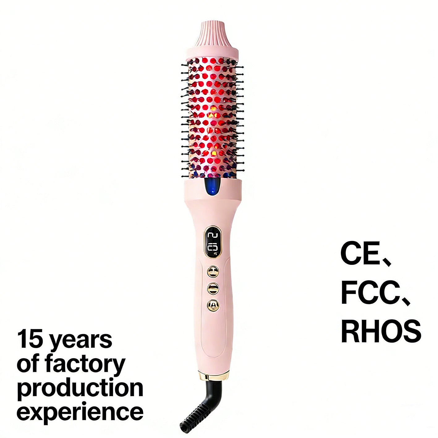 High-Crown Curling Wand