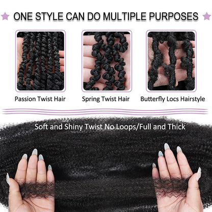 22 Inch Soft Springy Afro Twist Hair