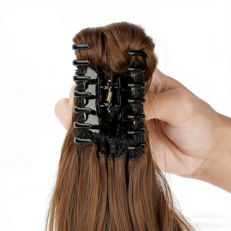 Clip-In Wavy Ponytail Extension