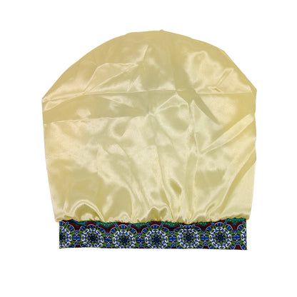 Printed Double-Layer Sleep Cap