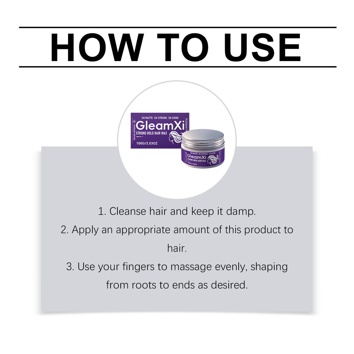 Strong Hold Hair Wax