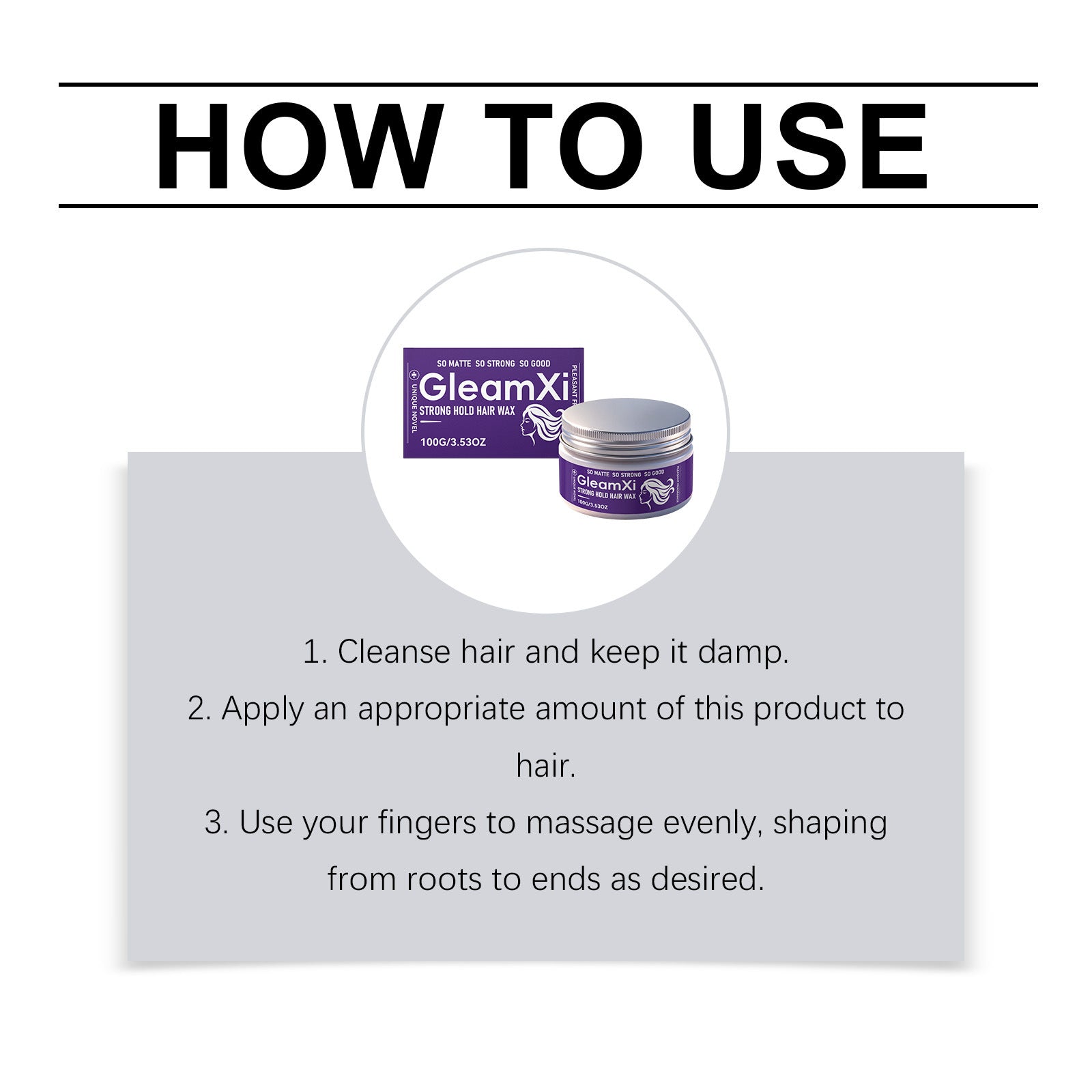 Strong Hold Hair Wax