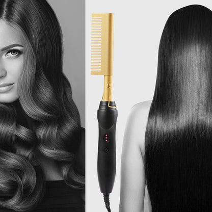 Press Comb Hot Comb Professional Hair Hot Comb Straightener Electric Hot Comb